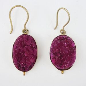 Druzy Pink Purple