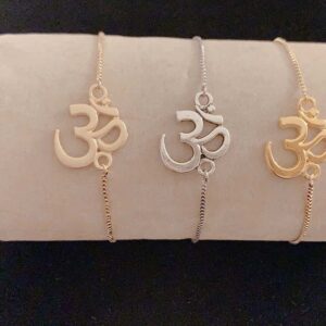 Om Chain Bracelet